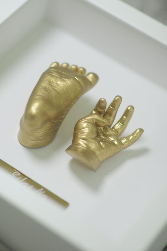 初生嬰兒3D手腳模相框｜Newborn 3D Hand & Foot Casting Frame