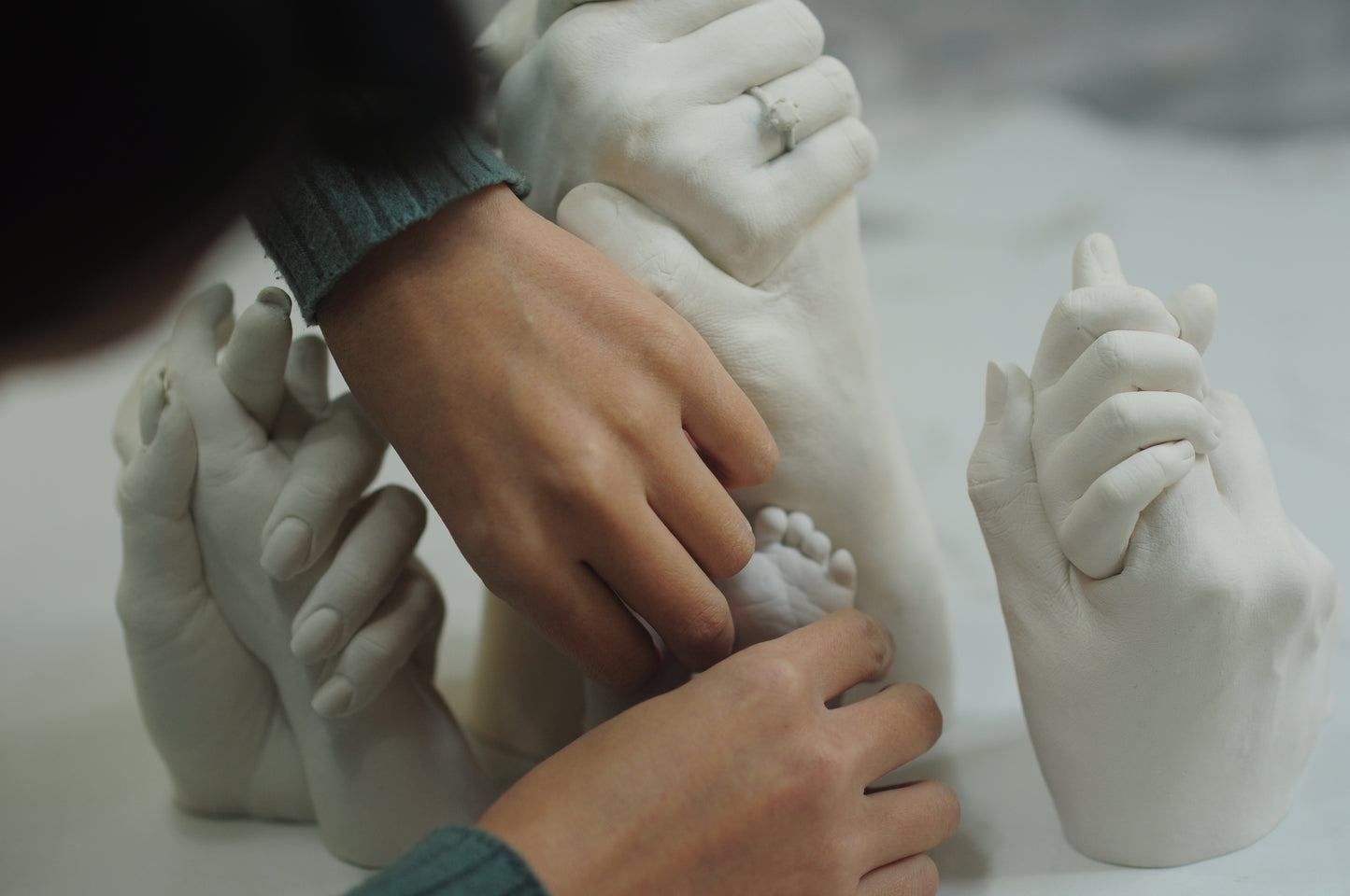 親子3D手腳模｜Family 3D Hand and Foot Cast